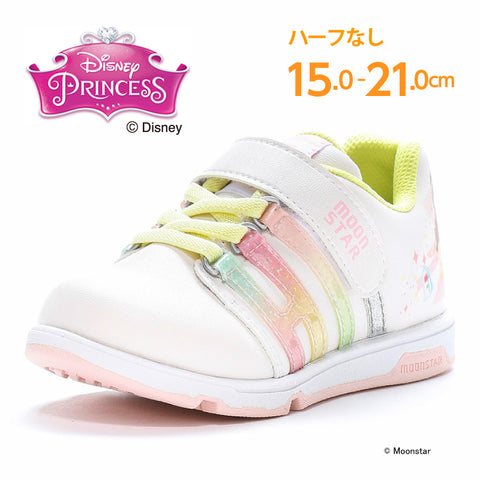 日本直送 moonstar Disney Princess Belle 健康機能兒童鞋 15-21cm 女童款 鞋系列