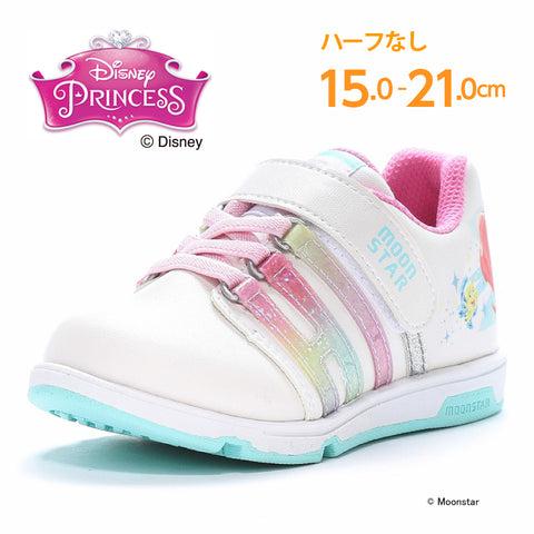 日本直送 moonstar Disney Princess Ariel 健康機能兒童鞋 15-21cm 女童款 鞋系列