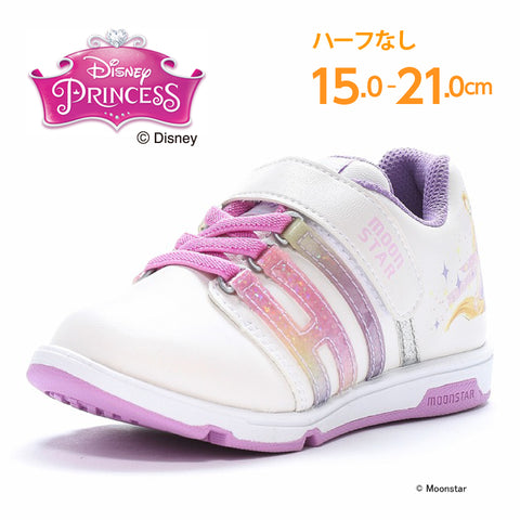 日本直送 moonstar Disney Princess Rapunzel 健康機能兒童鞋 15-21cm 女童款 鞋系列