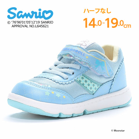 日本直送 moonstar Sanrio Cinnamoroll  抗菌防臭 健康機能兒童鞋 14-19cm 女童款 鞋系列