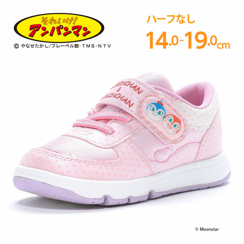 日本直送 moonstar 麵包超人 抗菌防臭 健康機能兒童鞋 14-19cm 女童款 鞋系列