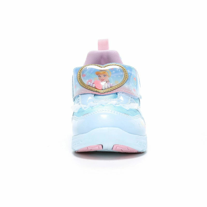 Moonstar x Disney Antibacterial and Deodorant LED Sneakers (Direct from Japan) - Healthy Functional Children's Shoes (14-19cm) - Girls' Shoes