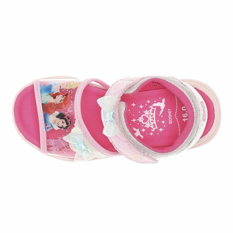 Moonstar x Disney Princess Ag+ antibacterial and deodorizing children's shoes (14-19cm) direct from Japan. Girls' shoes.