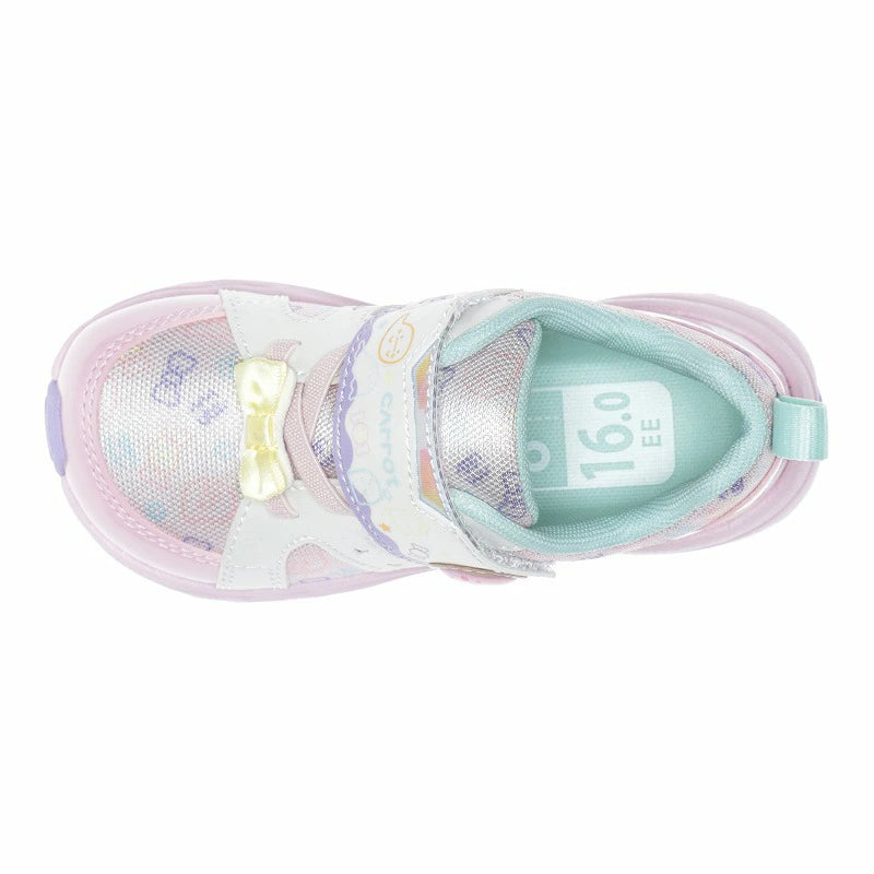Moonstar x Carrot Ag+ antibacterial and deodorizing children's shoes (14-19cm) direct from Japan. Girls' shoes series.