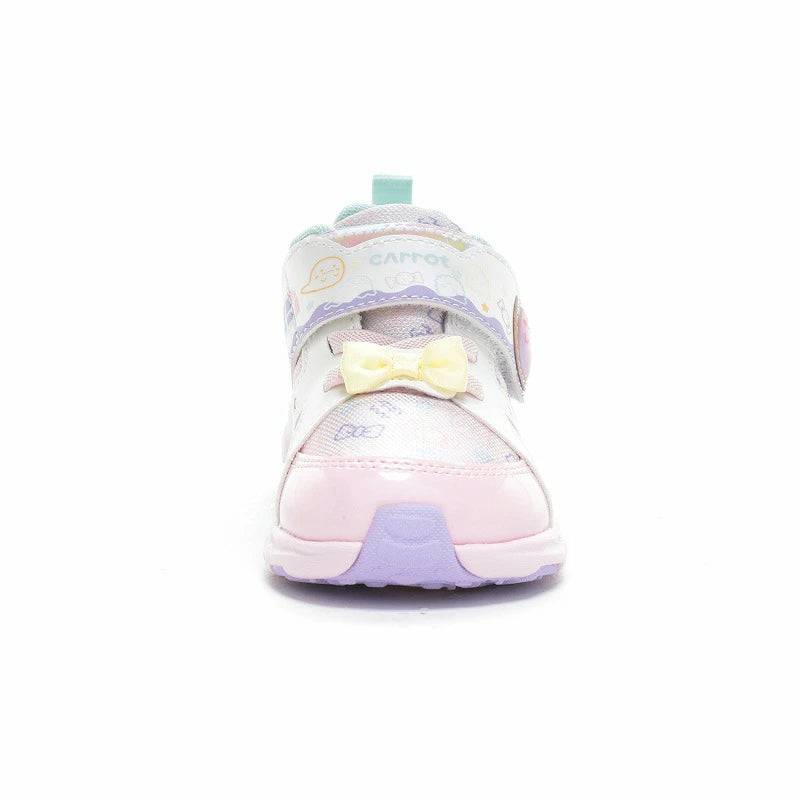 Moonstar x Carrot Ag+ antibacterial and deodorizing children's shoes (14-19cm) direct from Japan. Girls' shoes series.