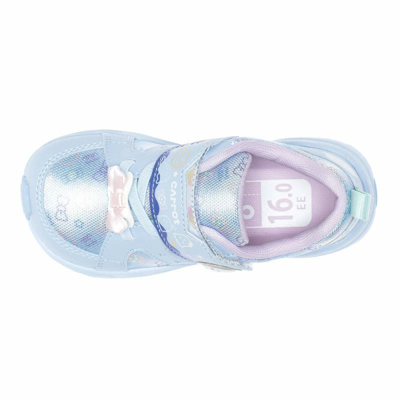 Moonstar x Carrot Ag+ antibacterial and deodorizing children's shoes (14-19cm) direct from Japan. Girls' shoes series.