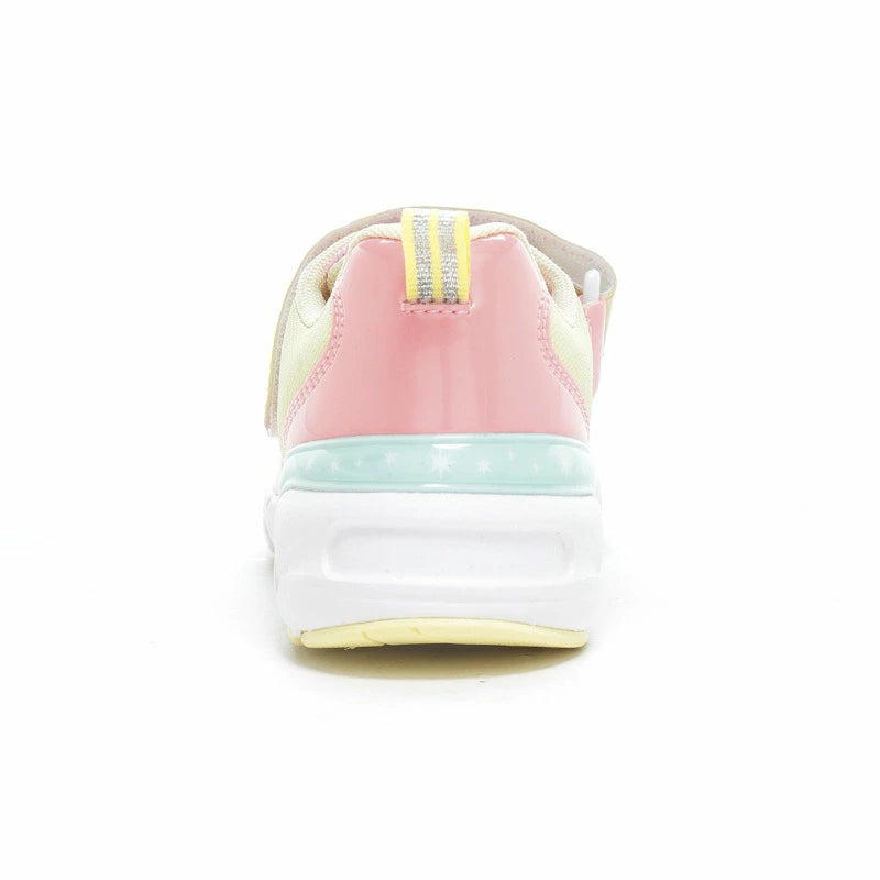 Moonstar x Disney LED Flashing Lights with Ag+ Antibacterial and Deodorant Functional Children's Shoes (14-19cm) Direct from Japan (Girls' Shoes)