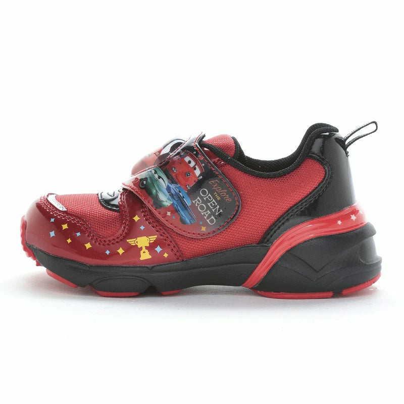 Moonstar x Disney LED Flashing Lights with Ag+ Antibacterial and Deodorant Functional Children's Shoes (14-19cm) Direct from Japan (Boys' Shoe Series)