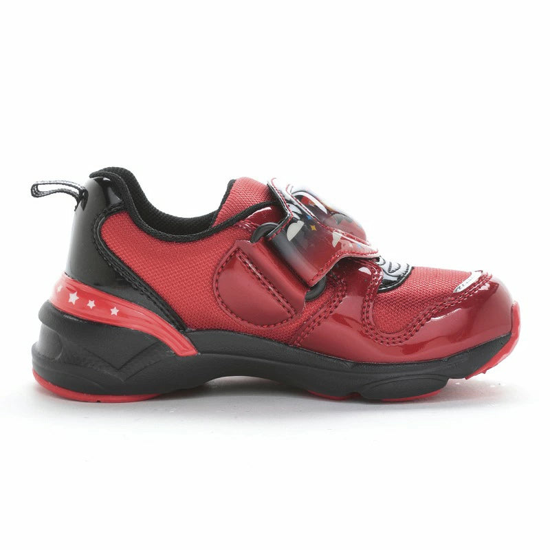 Moonstar x Disney LED Flashing Lights with Ag+ Antibacterial and Deodorant Functional Children's Shoes (14-19cm) Direct from Japan (Boys' Shoe Series)