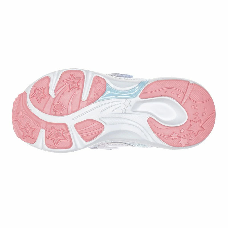 Moonstar x Disney LED Flashing Lights with Ag+ Antibacterial and Deodorant Functional Children's Shoes (14-19cm) Direct from Japan (Girls' Shoes)