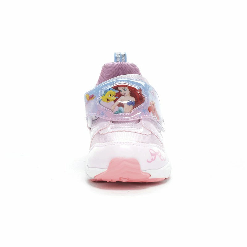 Moonstar x Disney LED Flashing Lights with Ag+ Antibacterial and Deodorant Functional Children's Shoes (14-19cm) Direct from Japan (Girls' Shoes)