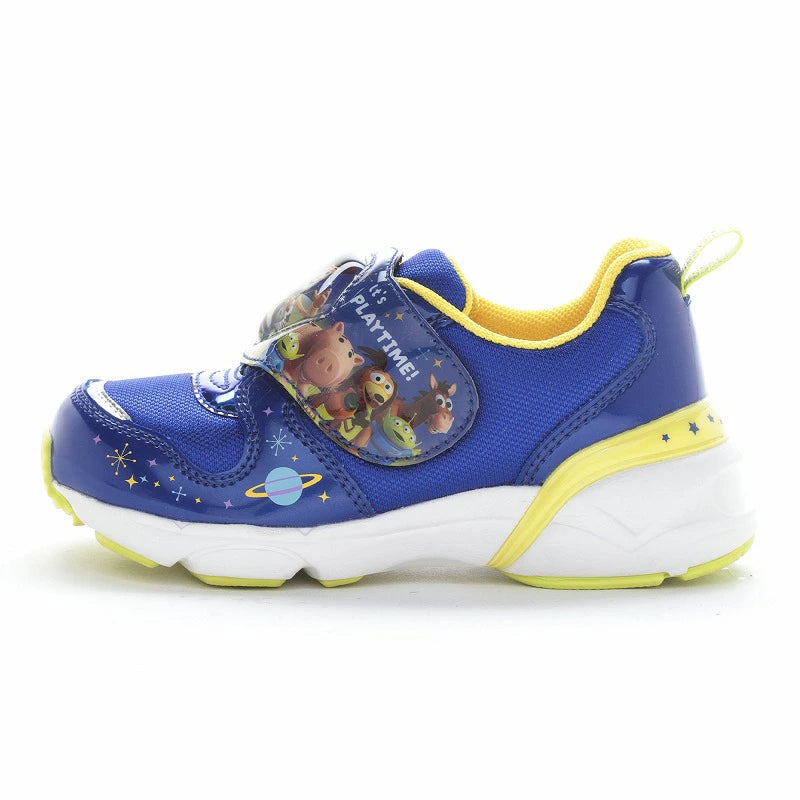 Moonstar x Disney LED Flashing Lights with Ag+ Antibacterial and Deodorant Functional Children's Shoes (14-19cm) Direct from Japan (Boys' Shoe Series)
