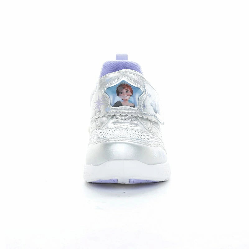 Moonstar x Disney LED Flashing Lights with Ag+ Antibacterial and Deodorant Functional Children's Shoes (14-19cm) Direct from Japan (Girls' Shoes)