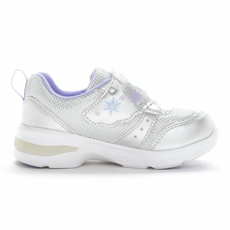 Moonstar x Disney LED Flashing Lights with Ag+ Antibacterial and Deodorant Functional Children's Shoes (14-19cm) Direct from Japan (Girls' Shoes)