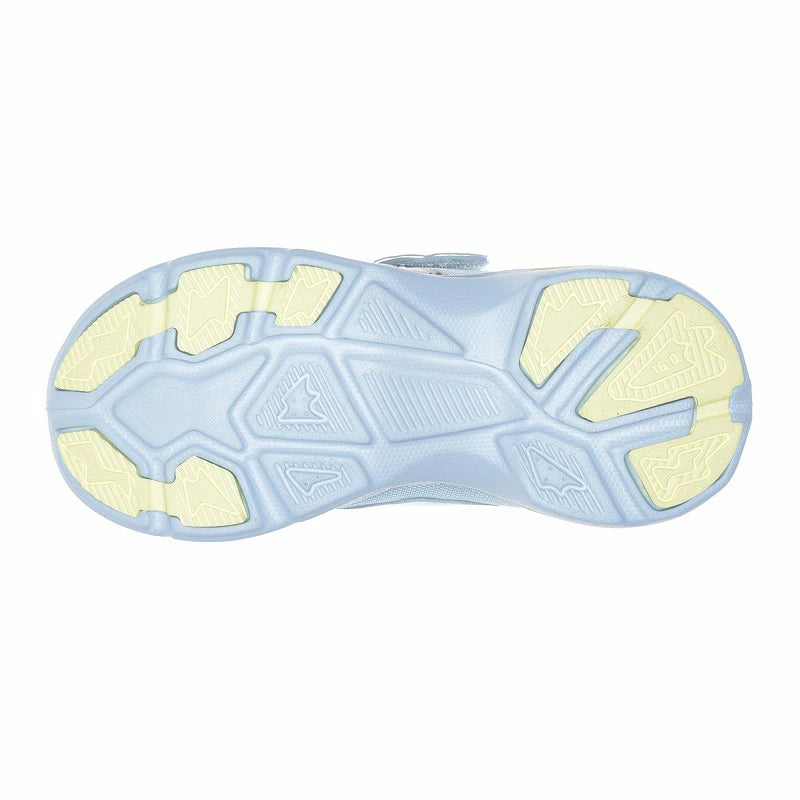 Moonstar x Disney LED Flashing Lights with Ag+ Antibacterial and Deodorant Functional Children's Shoes (14-19cm) Direct from Japan (Girls' Shoes)