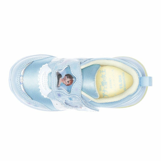 Moonstar x Disney LED Flashing Lights with Ag+ Antibacterial and Deodorant Functional Children's Shoes (14-19cm) Direct from Japan (Girls' Shoes)