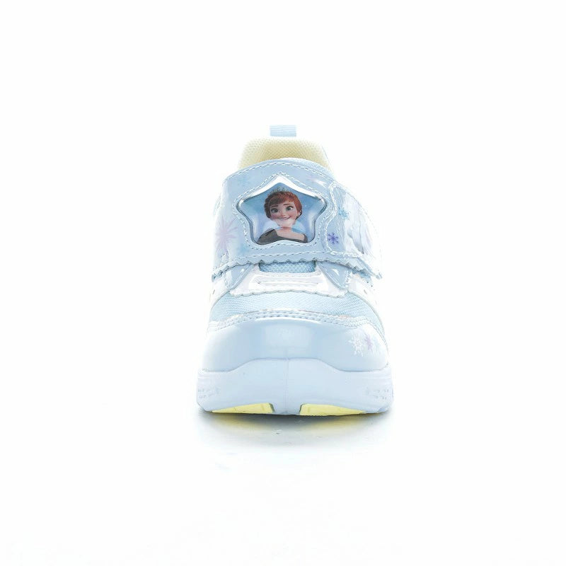 Moonstar x Disney LED Flashing Lights with Ag+ Antibacterial and Deodorant Functional Children's Shoes (14-19cm) Direct from Japan (Girls' Shoes)