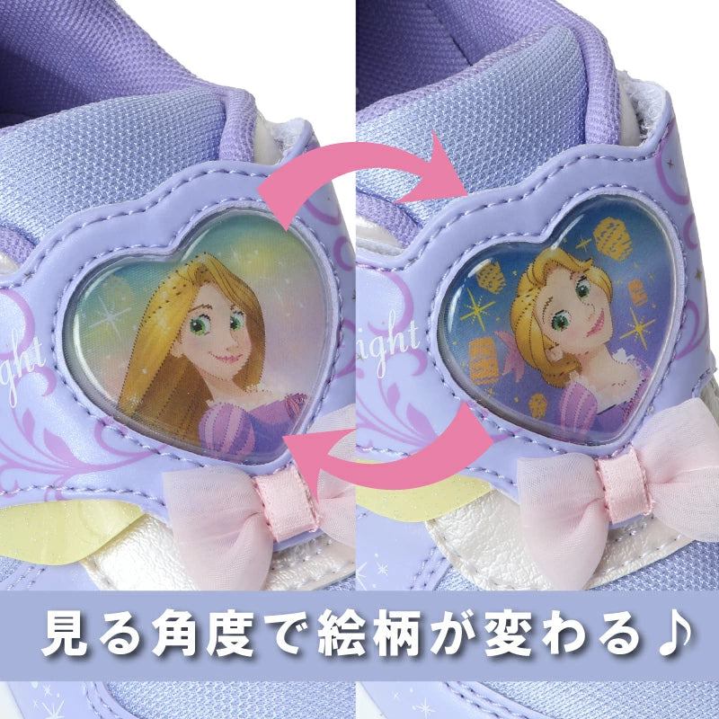 Moonstar x Disney antibacterial and deodorant children's shoes (14-19cm) - direct from Japan. Girls' shoes.