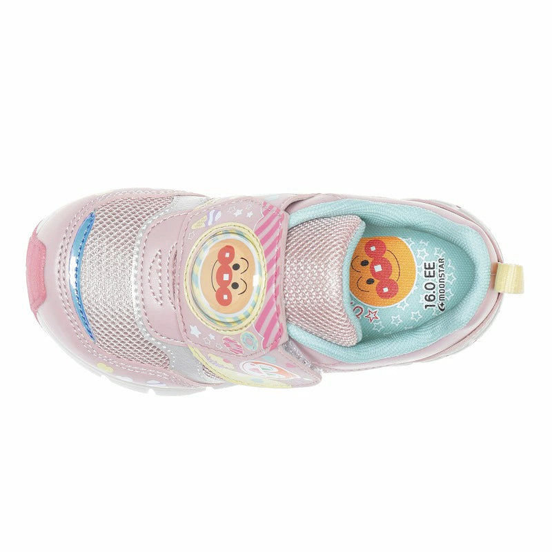 Moonstar x Anpanman Antibacterial and Deodorant Healthy Functional Children's Shoes (14-19cm) Direct from Japan (Girls' Shoes)