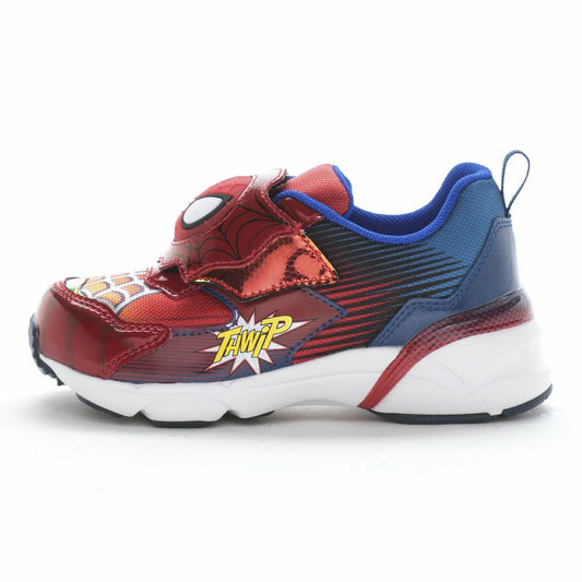 Moonstar x MARVEL LED Flashing Ag+ Antibacterial and Deodorant Children's Shoes (14-19cm) Direct from Japan (Boys' Shoes)