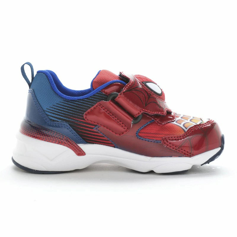 Moonstar x MARVEL LED Flashing Ag+ Antibacterial and Deodorant Children's Shoes (14-19cm) Direct from Japan (Boys' Shoes)