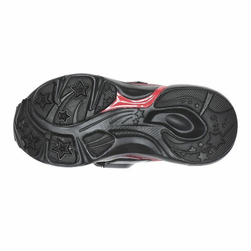 Moonstar x MARVEL LED Flashing Ag+ Antibacterial and Deodorant Children's Shoes (14-19cm) Direct from Japan (Boys' Shoes)