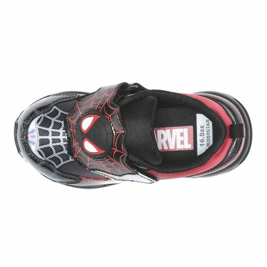 Moonstar x MARVEL LED Flashing Ag+ Antibacterial and Deodorant Children's Shoes (14-19cm) Direct from Japan (Boys' Shoes)