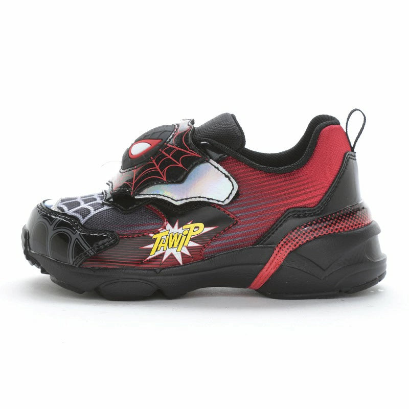 Moonstar x MARVEL LED Flashing Ag+ Antibacterial and Deodorant Children's Shoes (14-19cm) Direct from Japan (Boys' Shoes)