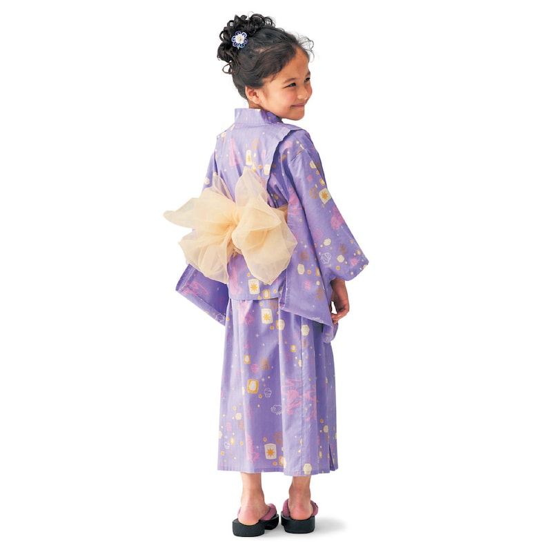 Disney 2Way Princess Yukata Japanese Kimono 100-140cm Girls' Summer Dresses from Other Brands Japanese Summer Festival Special