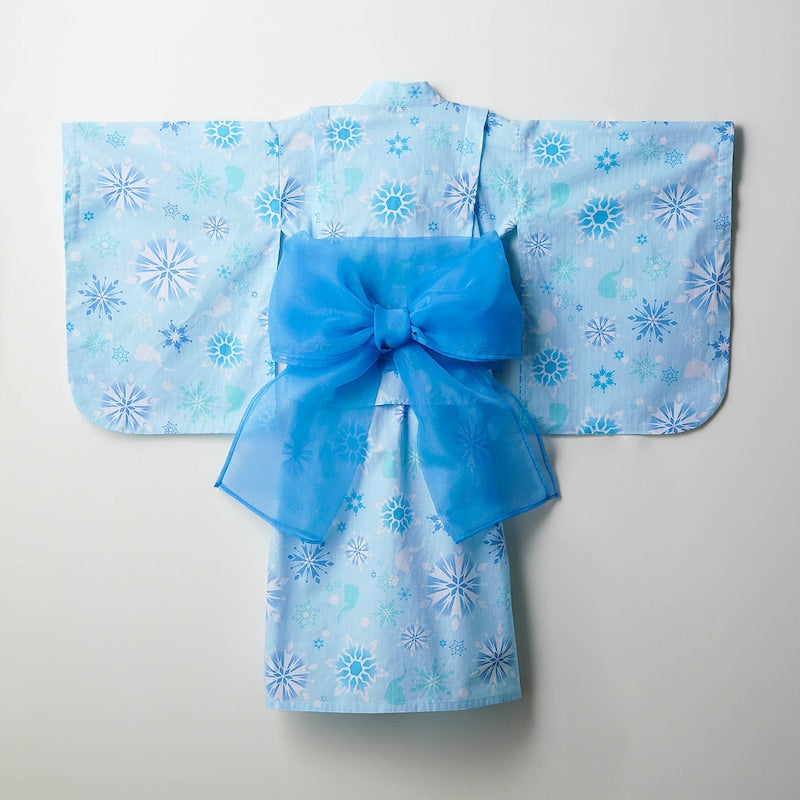 Disney 2Way Princess Yukata Japanese Kimono 100-140cm Girls' Summer Dresses from Other Brands Japanese Summer Festival Special