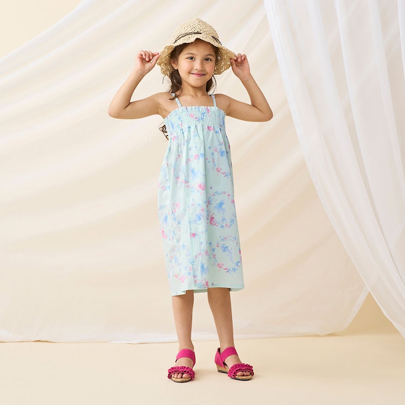 Disney 2Way Princess Yukata Japanese Kimono 100-140cm Girls' Summer Dresses from Other Brands Japanese Summer Festival Special