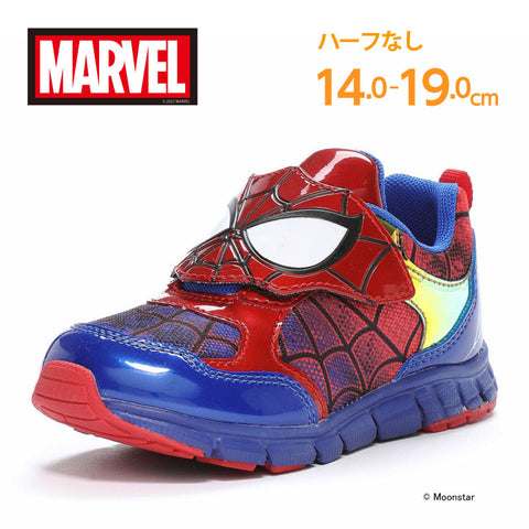 日本直送 moonstar MARVEL 蜘蛛俠 健康機能兒童鞋 14-19cm 男童款 鞋系列