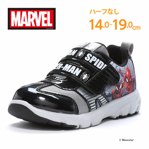 日本直送 moonstar MARVEL 蜘蛛俠 抗菌防臭 健康機能兒童鞋 14-19cm 男童款 鞋系列