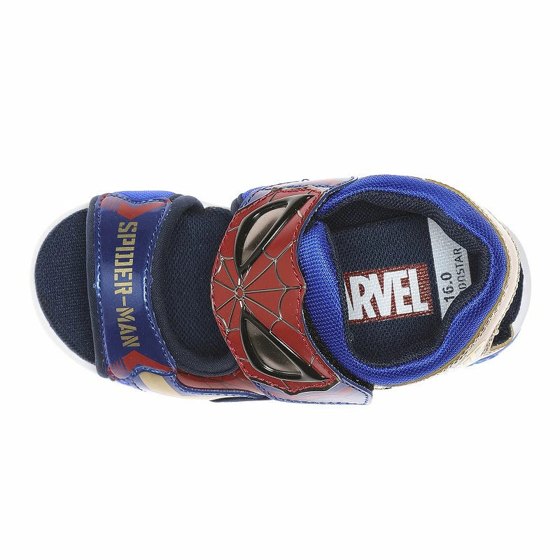 Moonstar x MARVEL LED Flashing Health Function Children's Shoes (14-19cm) Direct from Japan (Boys' Shoe Series)