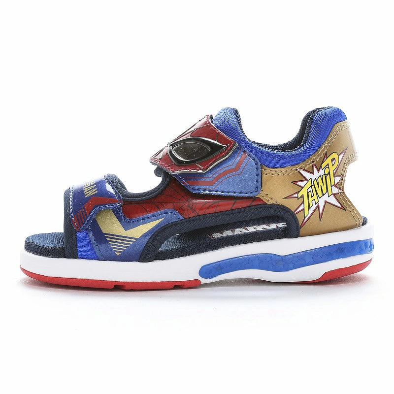 Moonstar x MARVEL LED Flashing Health Function Children's Shoes (14-19cm) Direct from Japan (Boys' Shoe Series)