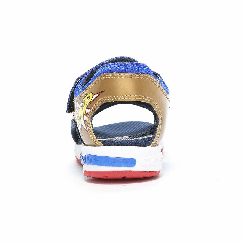 Moonstar x MARVEL LED Flashing Health Function Children's Shoes (14-19cm) Direct from Japan (Boys' Shoe Series)