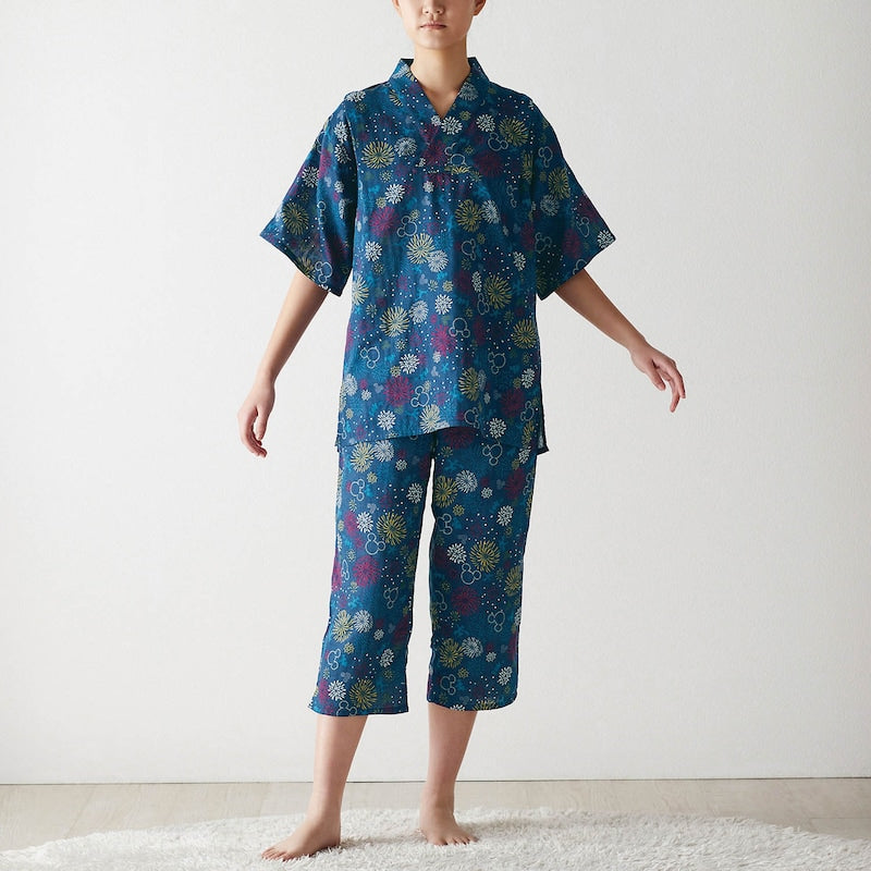 Disney Japanese children's clothing, Jinbei Japanese Kimono S-3L, Adult size, Other brand children's clothing, TOPS PANTS, Japanese Summer Festival Special