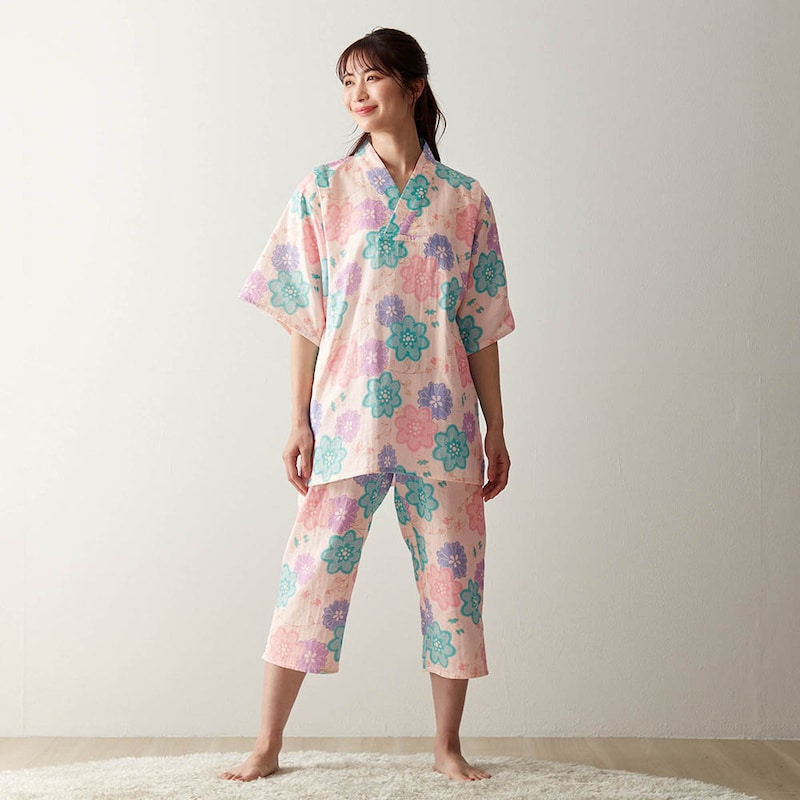 Disney Japanese children's clothing, Jinbei Japanese Kimono S-3L, Adult size, Other brand children's clothing, TOPS PANTS, Japanese Summer Festival Special