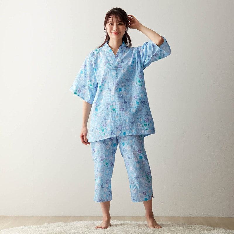 Disney Japanese children's clothing, Jinbei Japanese Kimono S-3L, Adult size, Other brand children's clothing, TOPS PANTS, Japanese Summer Festival Special