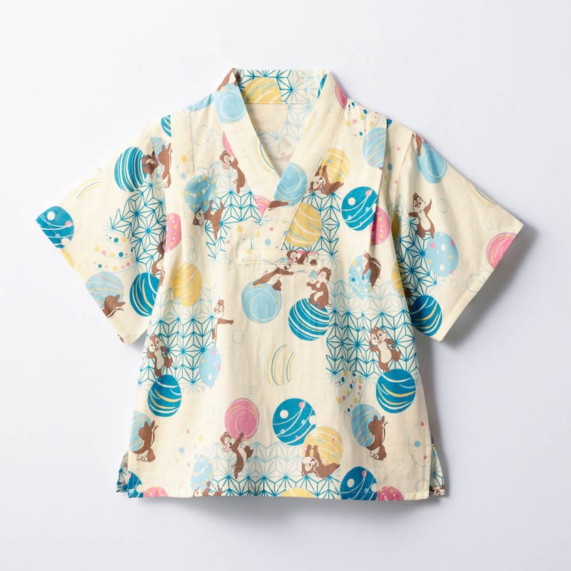 Disney Japanese Kids Clothing: Jinbei Kimono (100-150cm) for Boys, Summer, Other Brands, TOPS PANTS, and Japanese Summer Festival Specials.