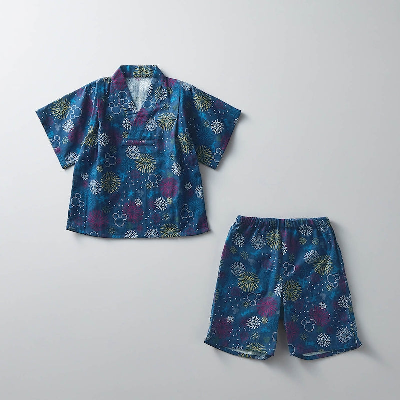 Disney Japanese Kids Clothing: Jinbei Kimono (100-150cm) for Boys, Summer, Other Brands, TOPS PANTS, and Japanese Summer Festival Specials.