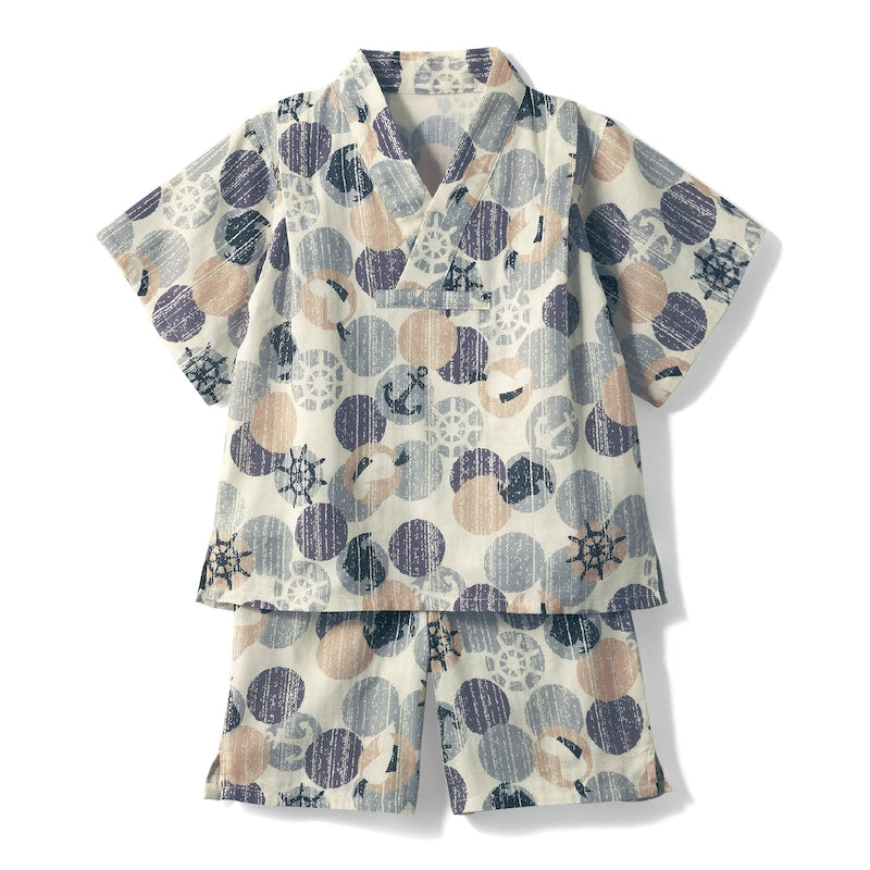 Disney Japanese Kids Clothing: Jinbei Kimono (100-150cm) for Boys, Summer, Other Brands, TOPS PANTS, and Japanese Summer Festival Specials.