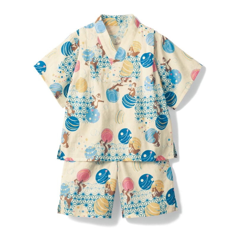 Disney Japanese Kids Clothing: Jinbei Kimono (100-150cm) for Boys, Summer, Other Brands, TOPS PANTS, and Japanese Summer Festival Specials.