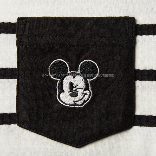 日本童裝 Disney 親子裝 口袋短袖上衣 100-150cm  男童款/女童款 其他品牌童裝 夏季 TOPS