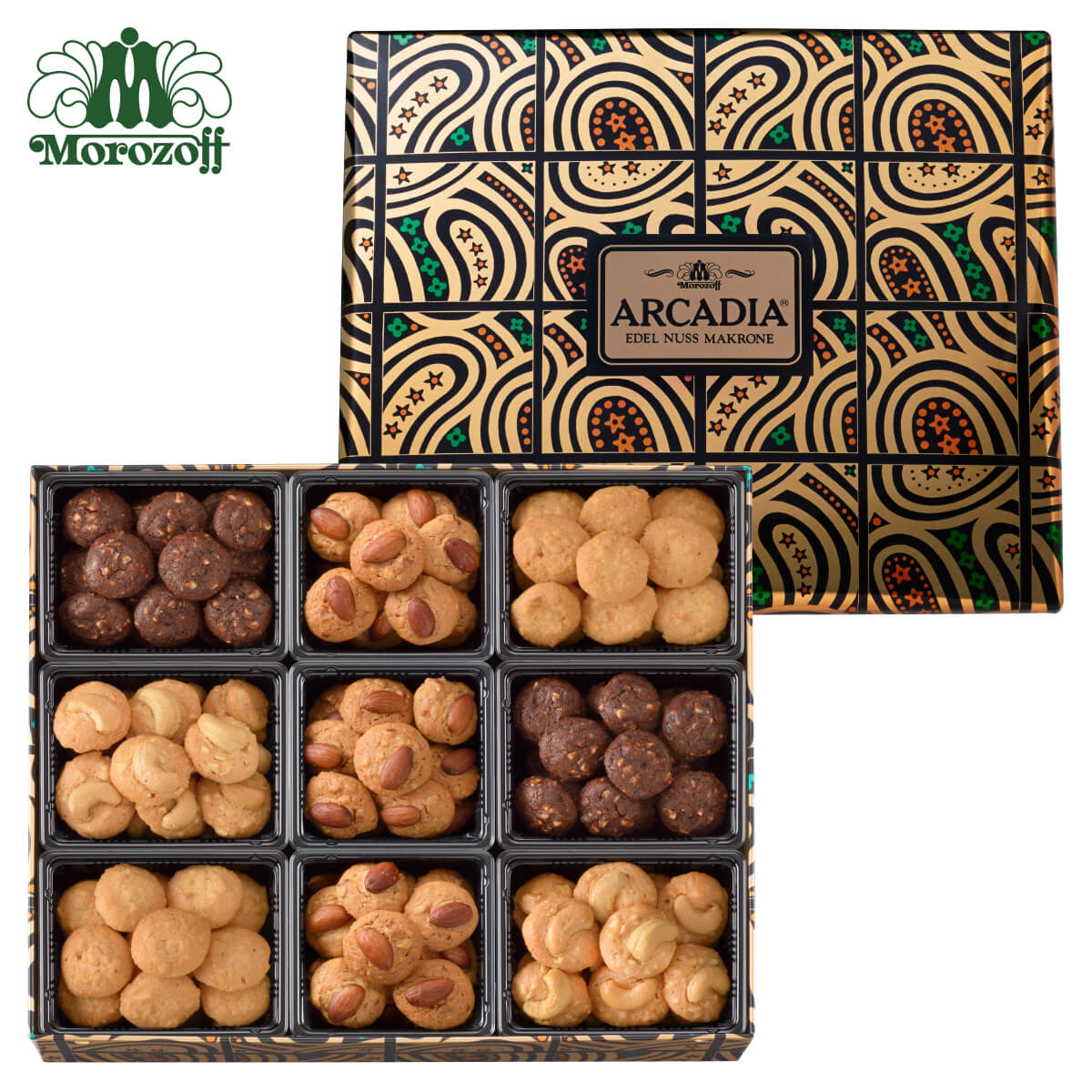 日本直送 Morozoff 堅果酥脆禮盒 160g/240g/315g/510g 聖誕快樂特輯 新年行運發財特輯 Christmas Happy New Year 馬年 限定手信