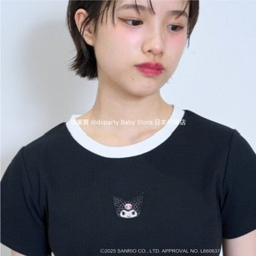 Lovetoxic x Sanrio rhinestone print top (140-160cm) for girls (Summer TOPS)