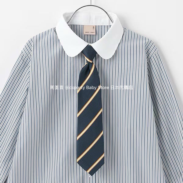Japanese children's clothing pe#main three-piece suit 110-130cm boys' summer TOPS PANTS OUTERWEAR interview/banquet/performance