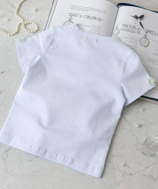 Japanese children's clothing panpantutu jewelry necklace top 80-150cm girls summer TOPS