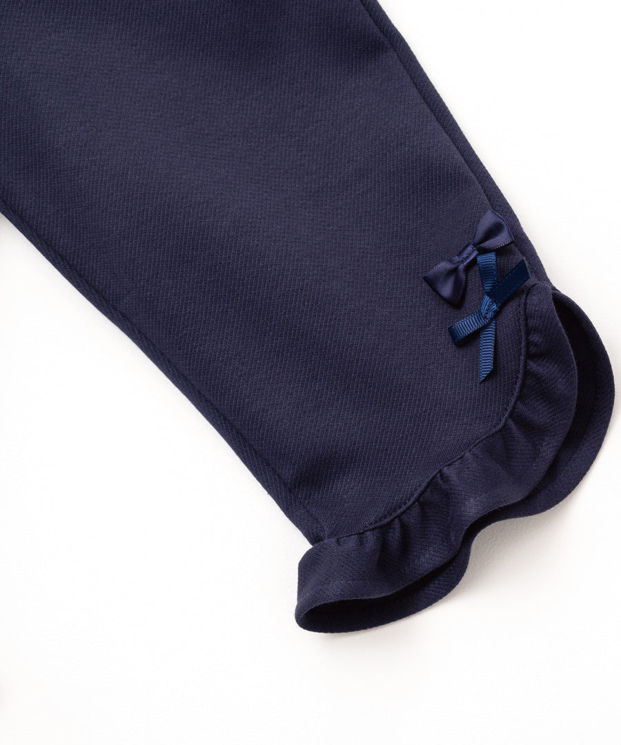 Japanese children's clothing panpantutu bow stretch pants 90-140cm girls summer PANTS