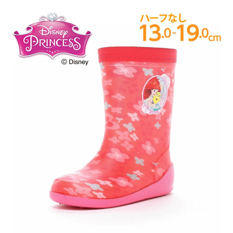 Moonstar x Disney Princess water shoes, made in Japan, for children. 13-19cm. Rainy day shoes for girls.